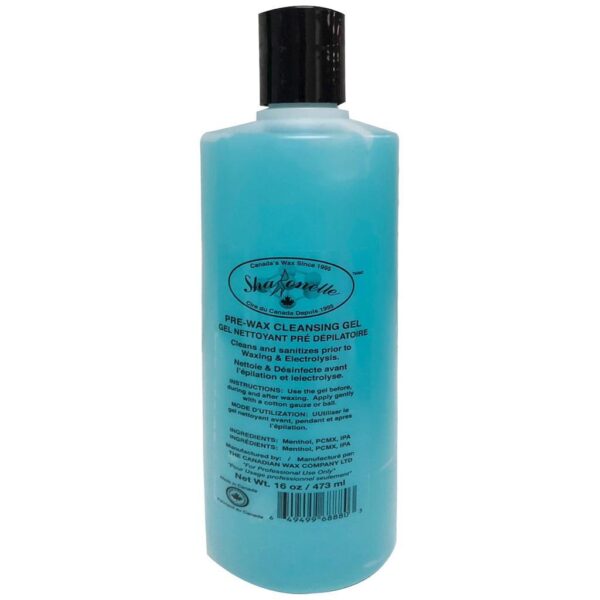 Sharonelle Pre-Wax Cleansing Gel - Blue - 16oz