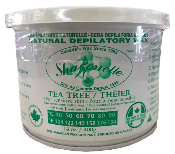 Sharonelle Tea Tree Soft Wax Tin